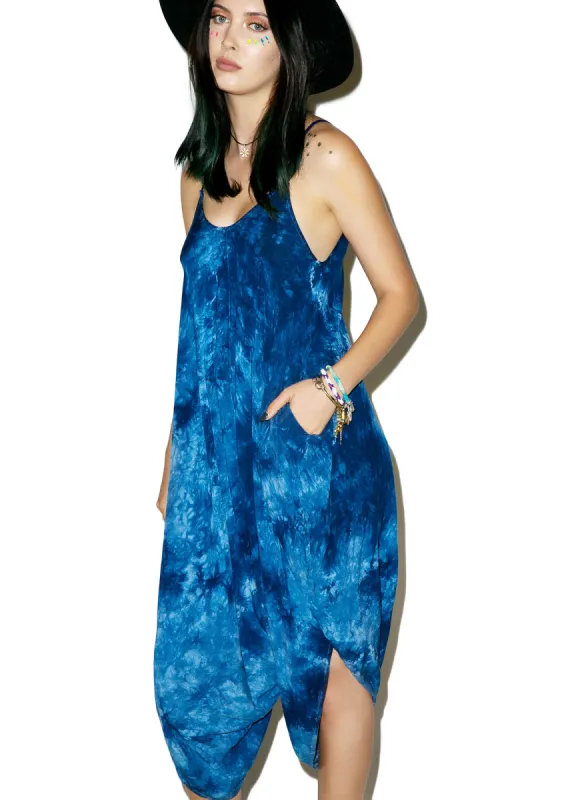 Azure Waves Jumpsuit sold by Dolls Kill