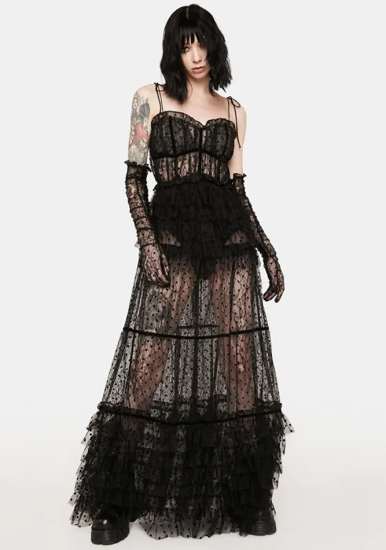 Jourdan Maxi Dress sold by Dolls Kill