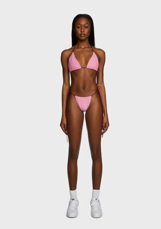 Tahiti Sunrise Bikini Set sold by Dolls Kill