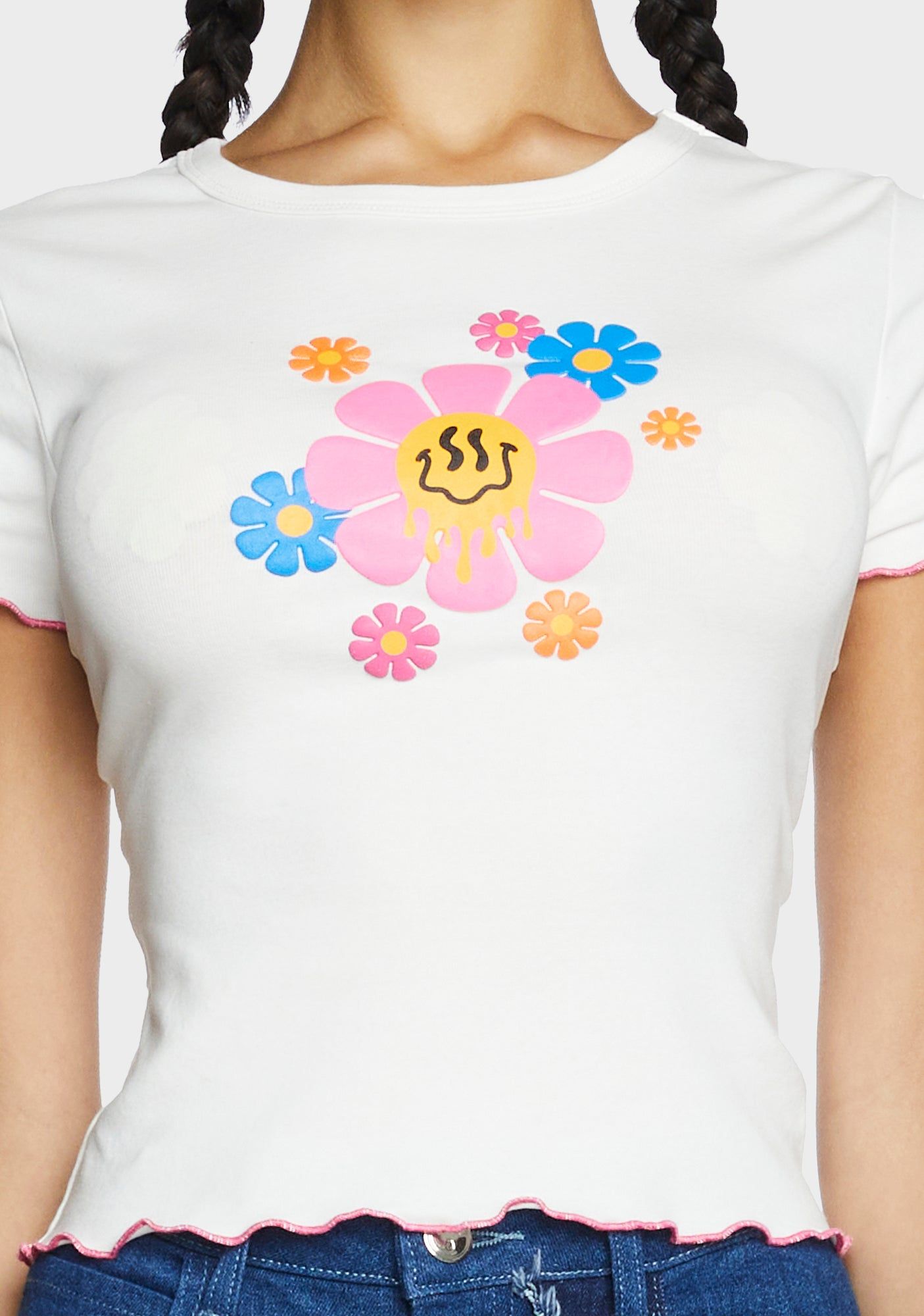 Dreaming Aloud Baby Tee sold by Dolls Kill product image thumbnail 2