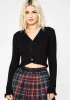 It's Tricky Ribbed Cardigan sold by Dolls Kill