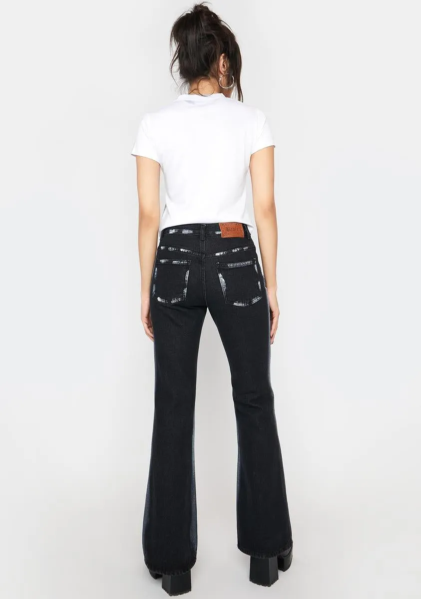 2 Side Painted Denim Pants sold by Dolls Kill product image thumbnail 4