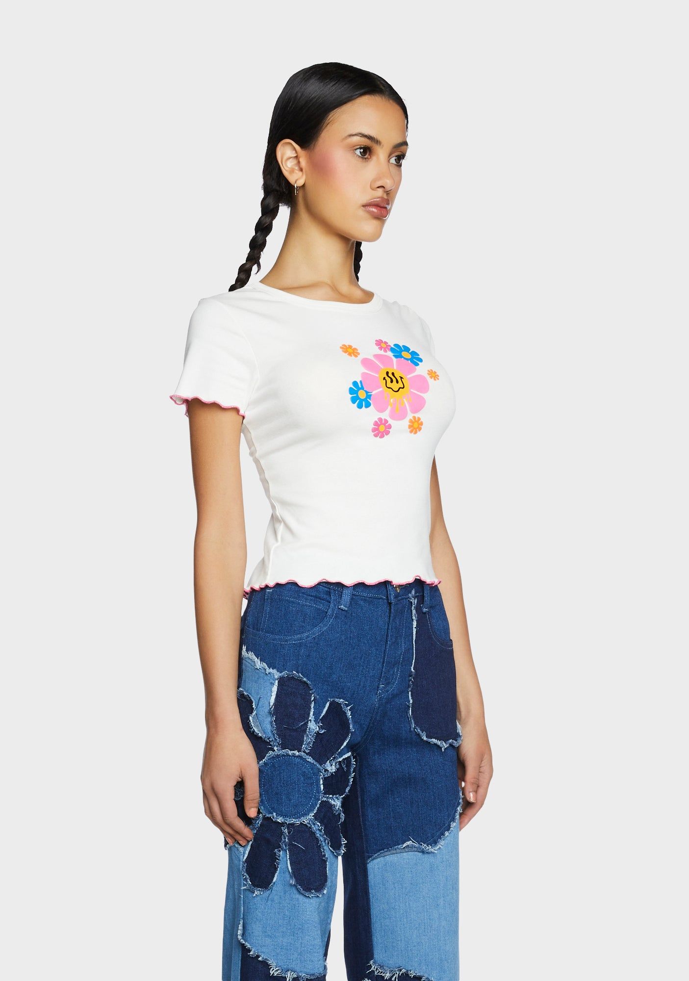 Dreaming Aloud Baby Tee sold by Dolls Kill product image thumbnail 3