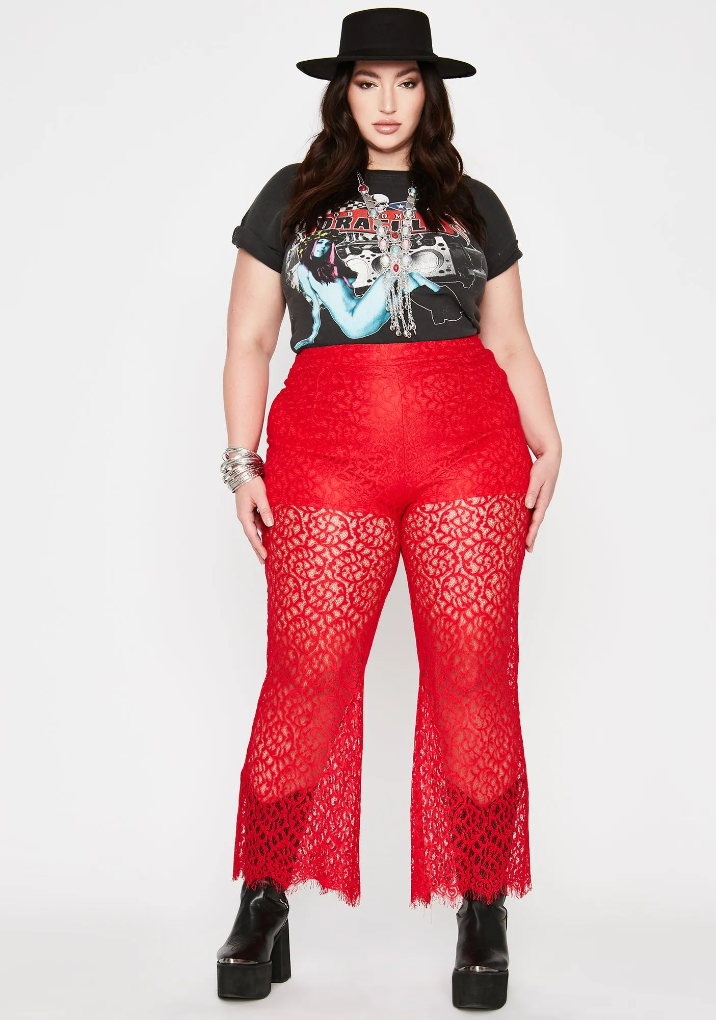 Hot Divine Desert Days Lace Pants sold by Dolls Kill product image thumbnail 3