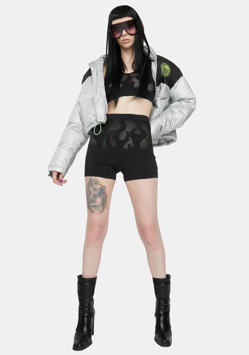 Feel My Fire Bra Set sold by Dolls Kill product image thumbnail 3