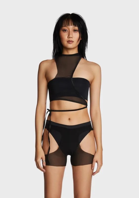 Raver 2.0 Crop Top sold by Dolls Kill