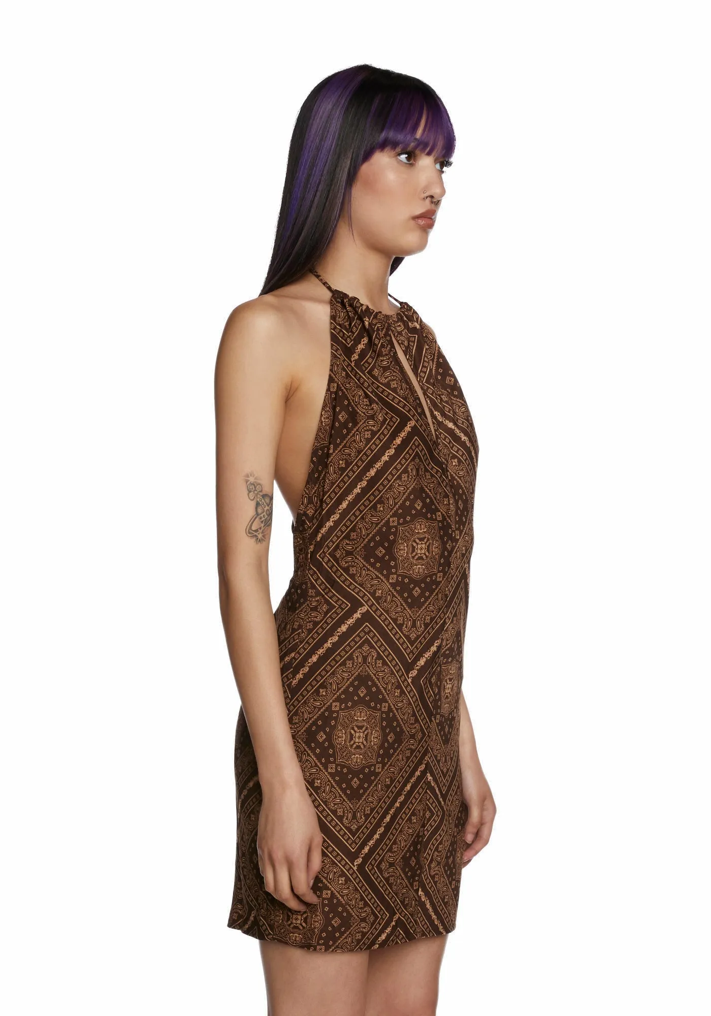Nomadic Mind Mini Dress sold by Dolls Kill product image thumbnail 4