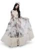 Dance With Death Maxi Dress - Ivory Floral sold by Dolls Kill
