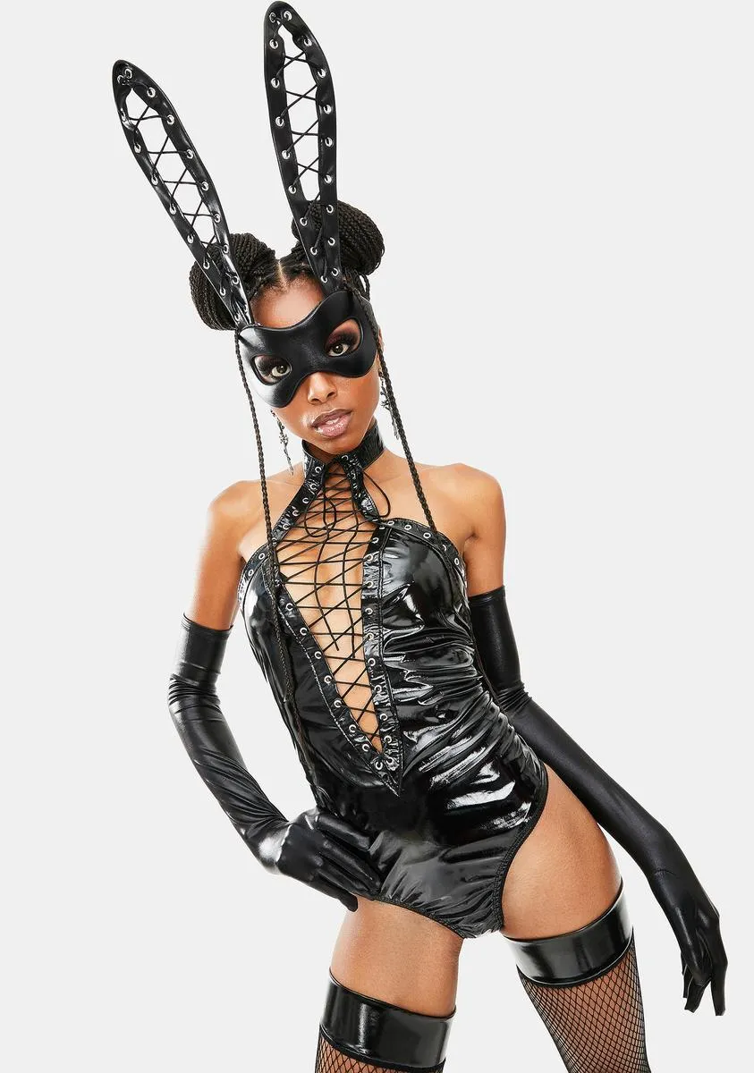 Dark Delights Bunny Costume sold by Dolls Kill