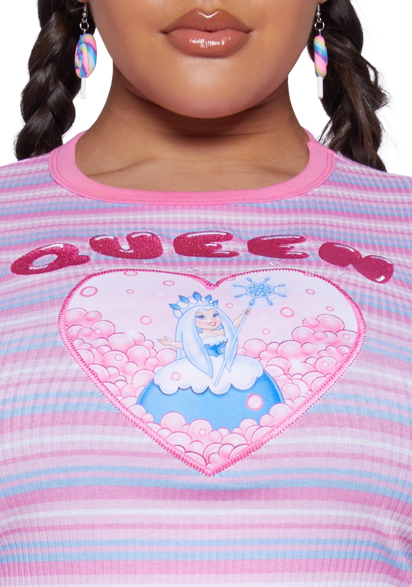 Plus Ice Palace Princess Baby Tee sold by Dolls Kill product image thumbnail 2