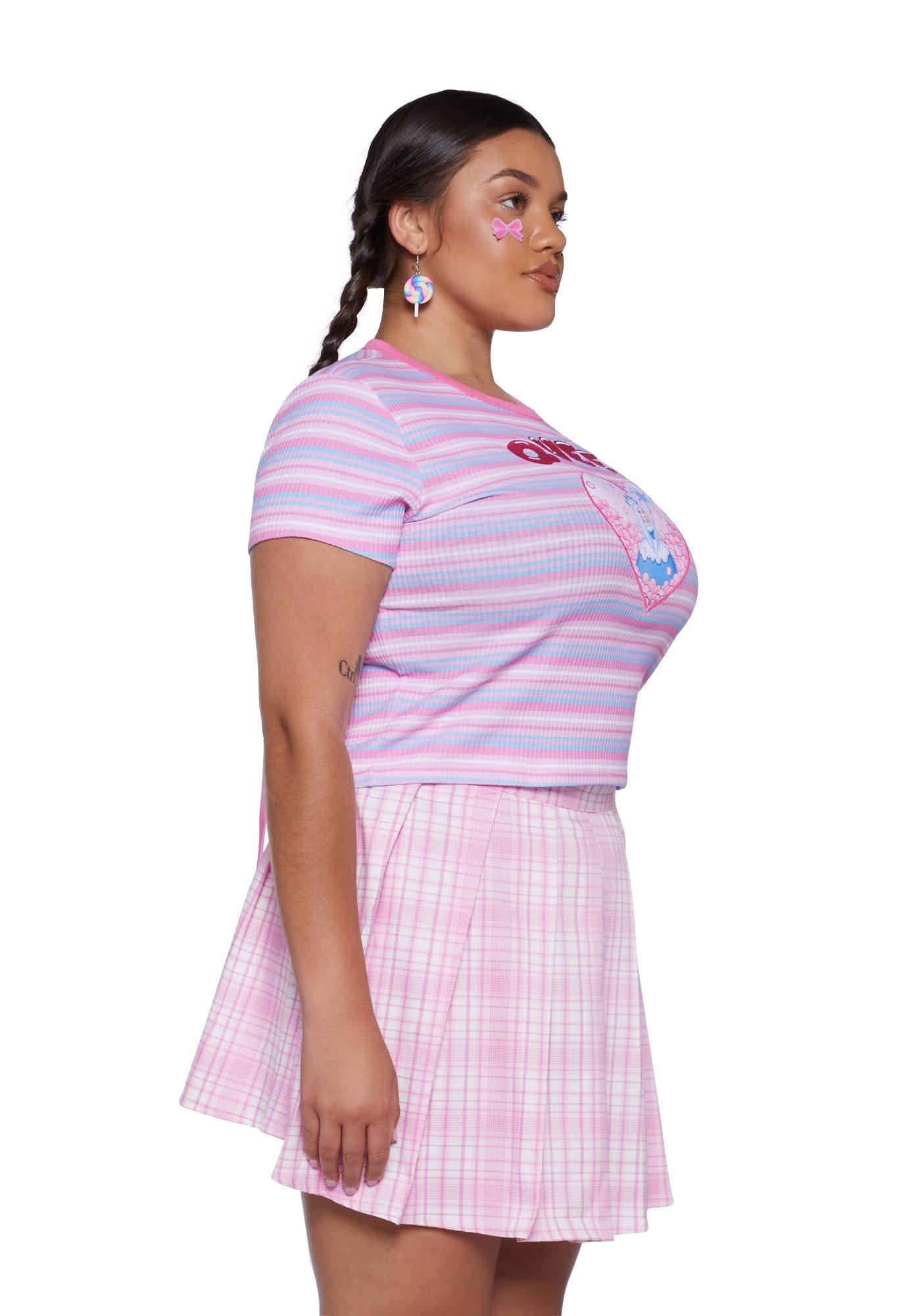 Plus Ice Palace Princess Baby Tee sold by Dolls Kill product image thumbnail 3