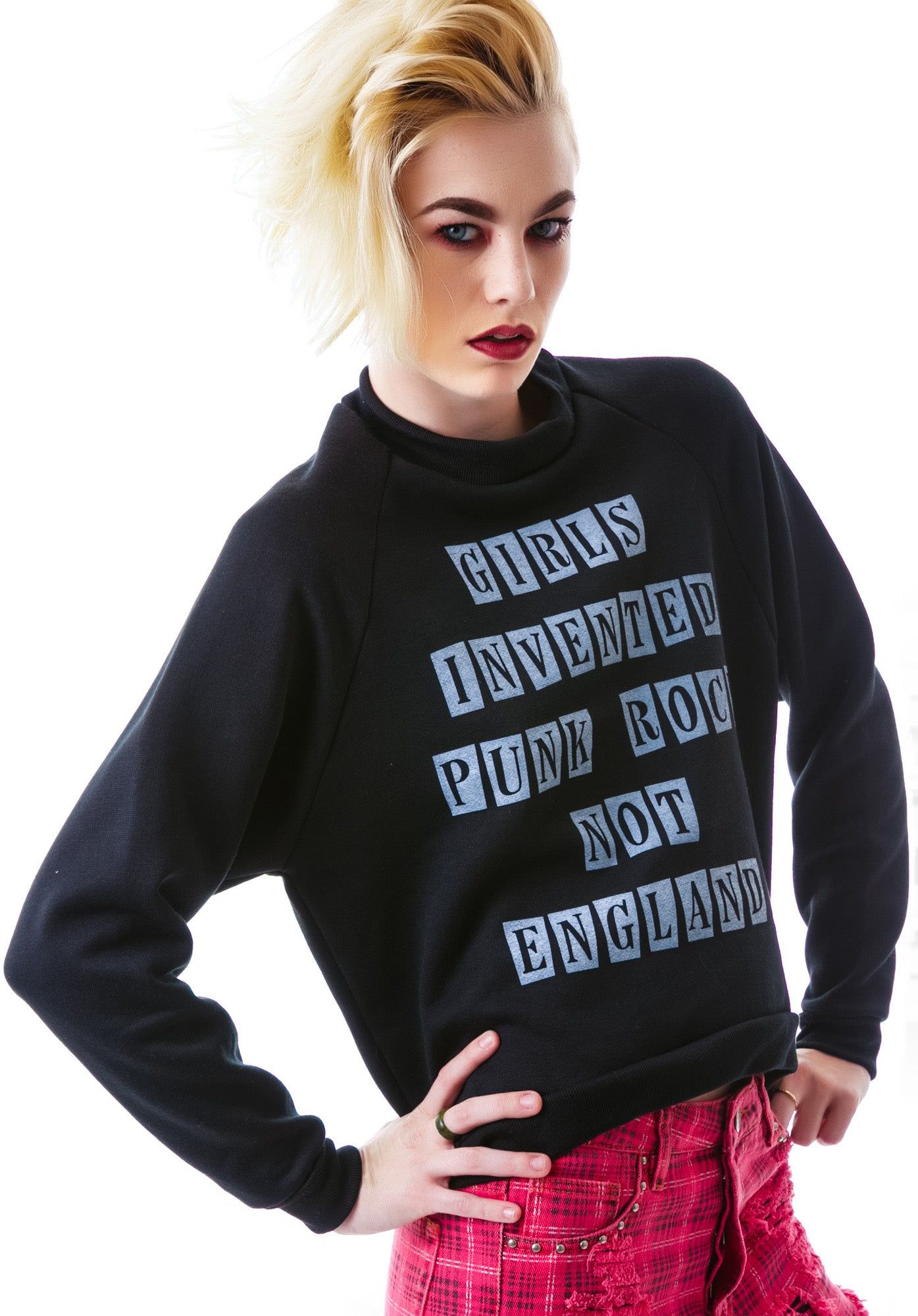 England Invented Sweatshirt sold by Dolls Kill product image thumbnail 4