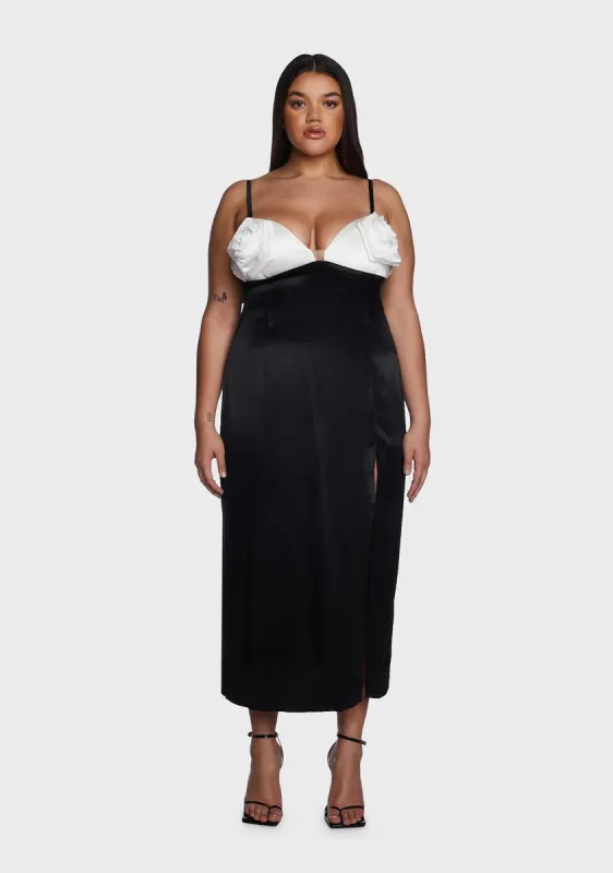 Plus Rita Midi Dress sold by Dolls Kill