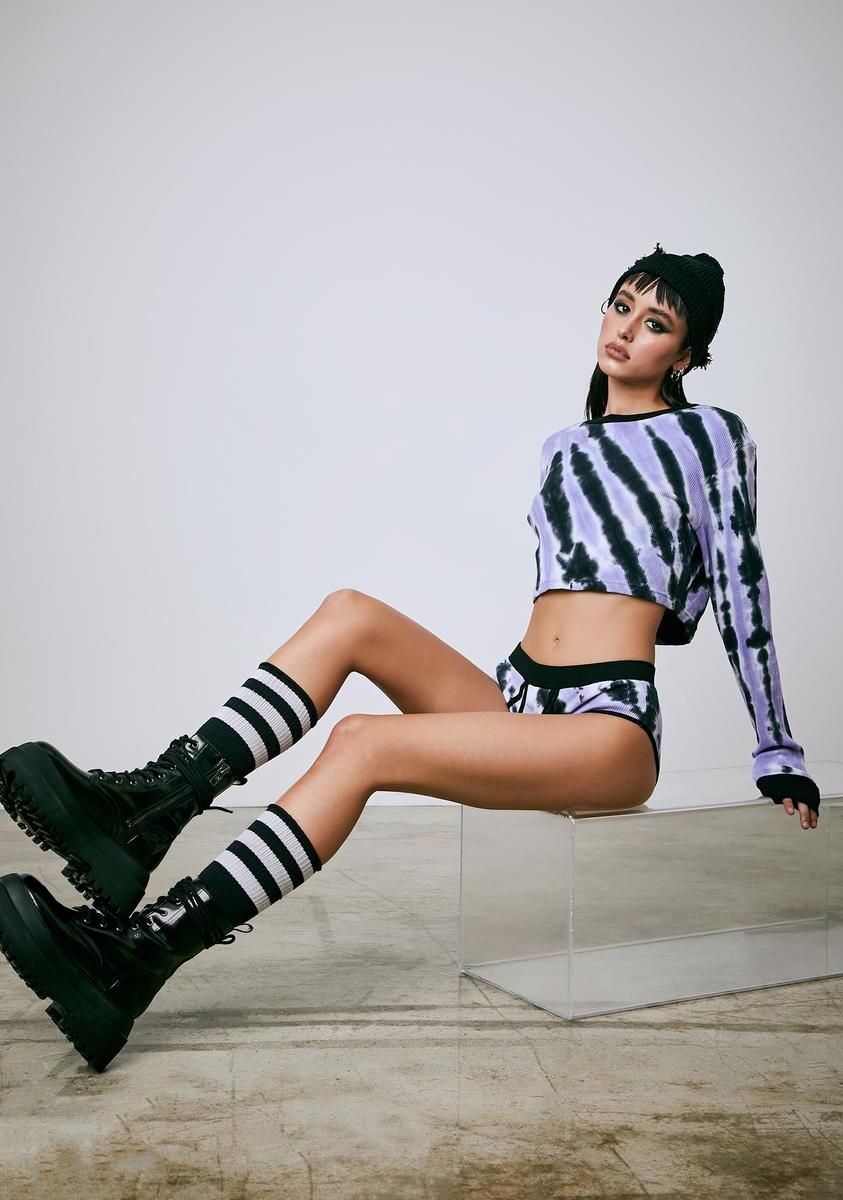 Take A Chill Pill Thermal Top sold by Dolls Kill product image thumbnail 3