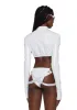 Sci Fi Babe Costume Set - White sold by Dolls Kill