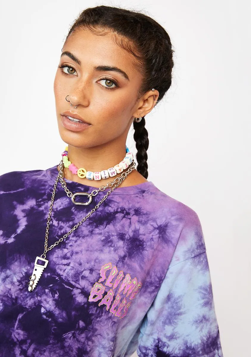 Fuzz Tie Dye Graphic Tee sold by Dolls Kill product image thumbnail 4