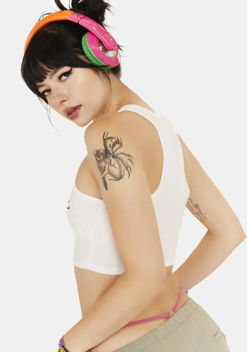 Discreet Desires Graphic Tank sold by Dolls Kill product image thumbnail 4