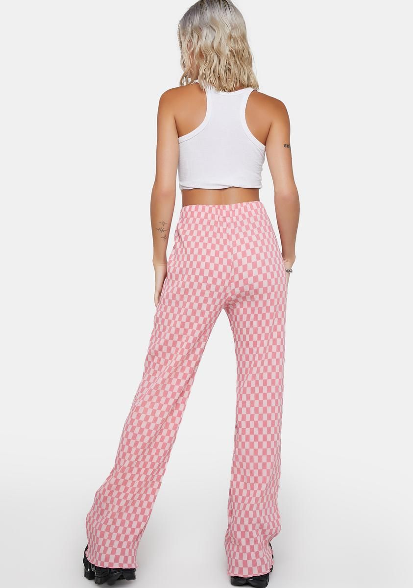 Such Hot Stuff Checkered Pants sold by Dolls Kill product image thumbnail 4