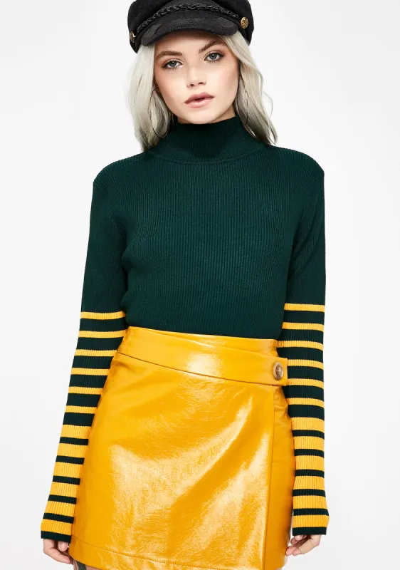 Take Charge Turtleneck Sweater sold by Dolls Kill