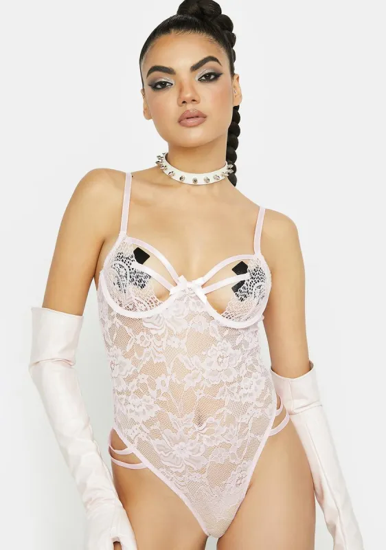 Need Your Touch Lace Teddy sold by Dolls Kill