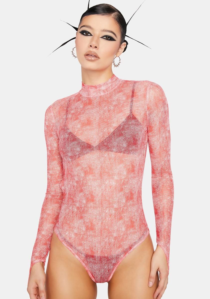Back To Back Cut Out Bodysuit sold by Dolls Kill