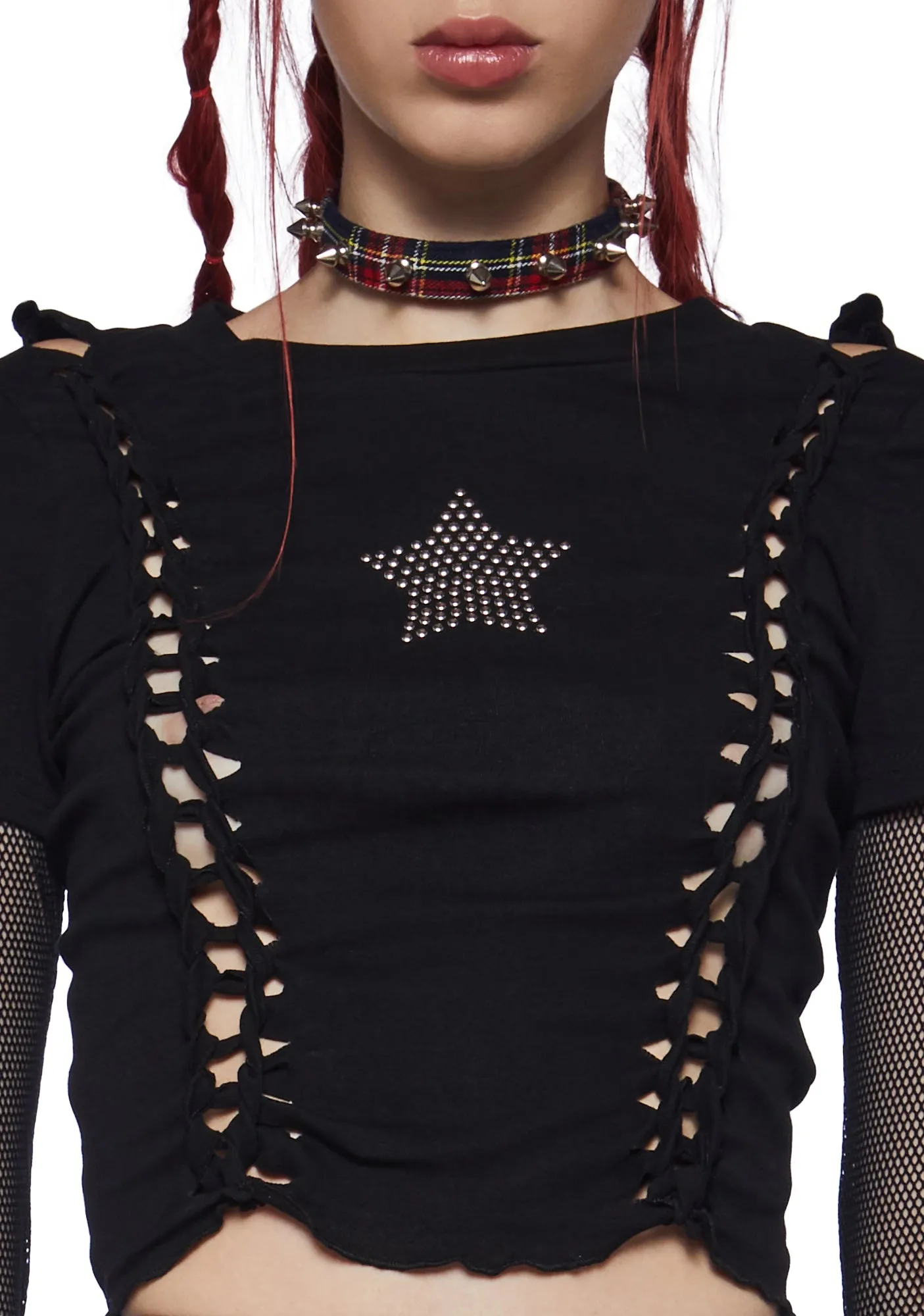 Punk Appetites Long Sleeve Top sold by Dolls Kill product image thumbnail 5