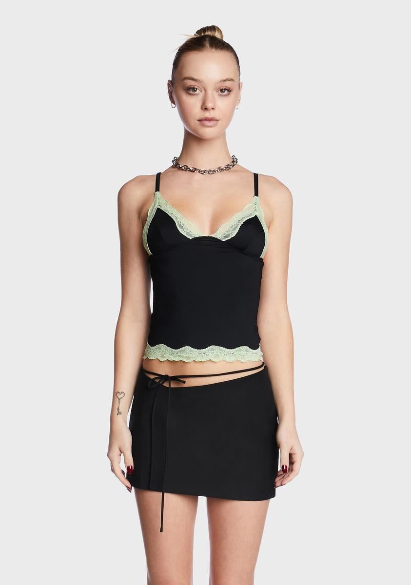 Licorice Dos Fitted Cami Top sold by Dolls Kill