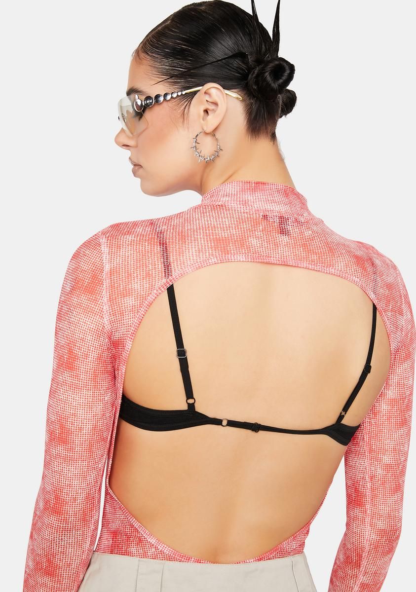 Back To Back Cut Out Bodysuit sold by Dolls Kill product image thumbnail 2