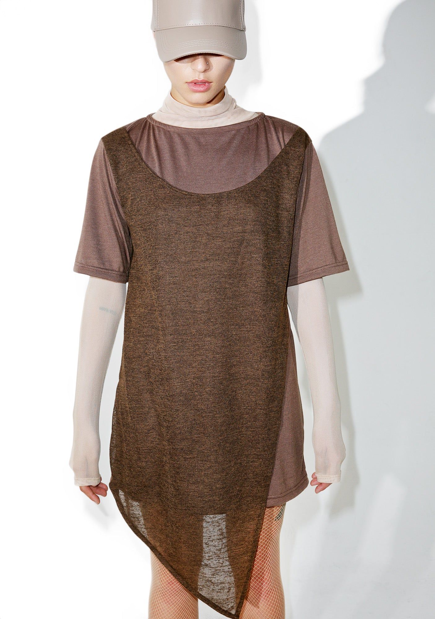 Season One Asymmetrical Top sold by Dolls Kill