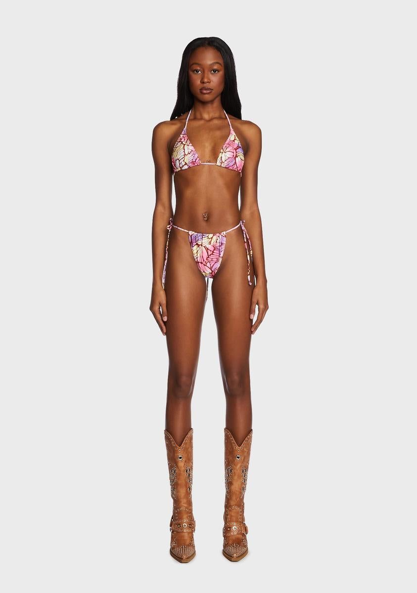 Shore Fusion Bikini Set sold by Dolls Kill