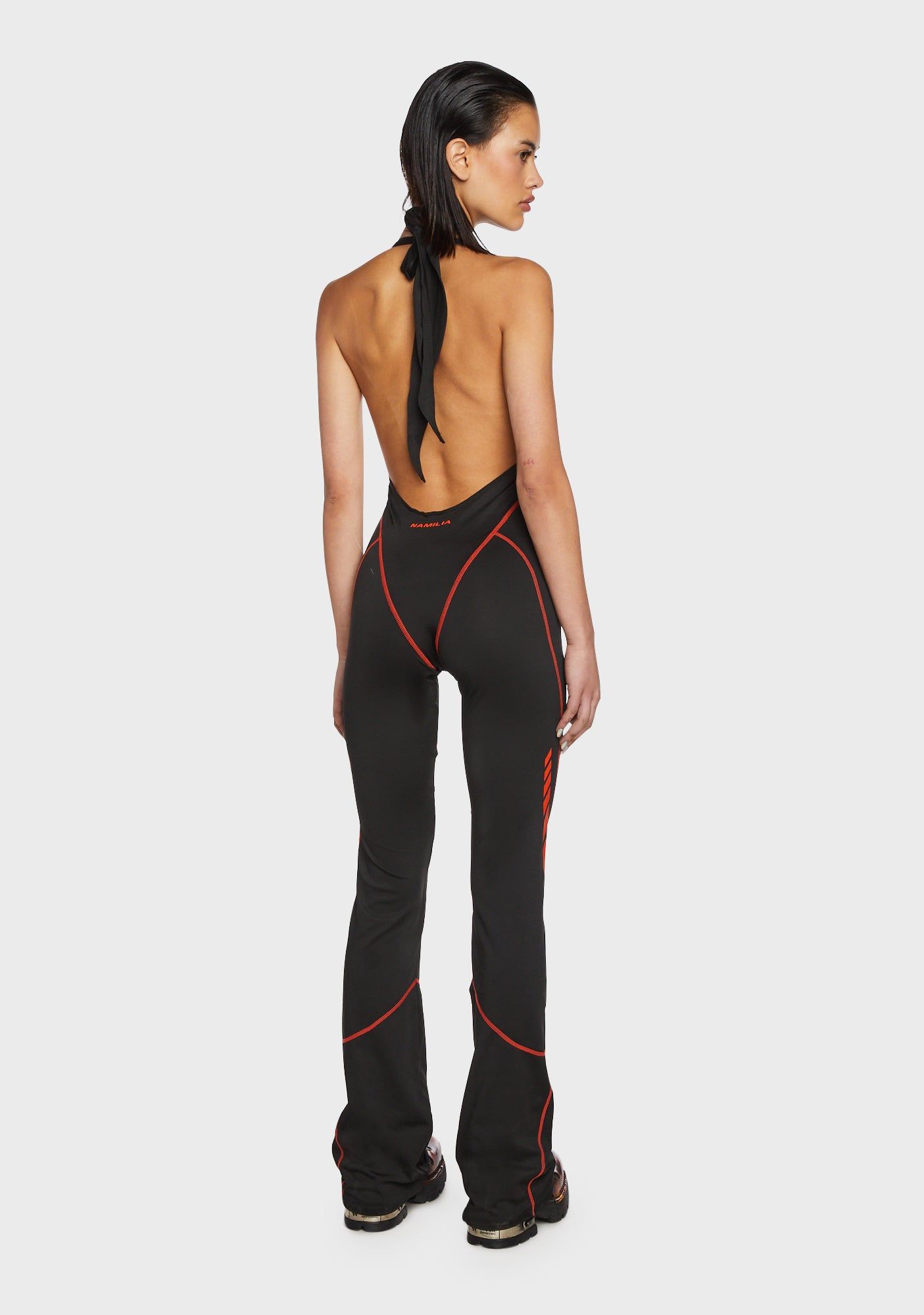 Tie Knot Lycra Speed Racer Jumpsuit sold by Dolls Kill product image thumbnail 4