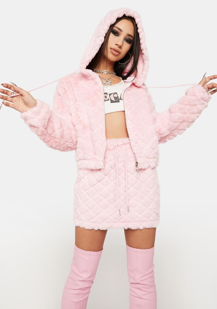 Romantic Move To Hollywood Quilted Set sold by Dolls Kill