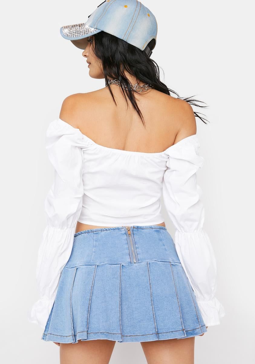 Gen Z Juliet Crop Top sold by Dolls Kill product image thumbnail 4