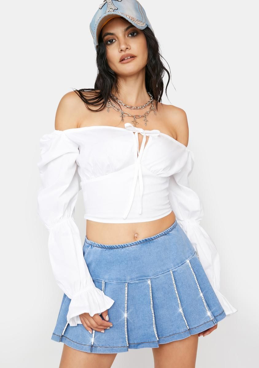 Gen Z Juliet Crop Top sold by Dolls Kill