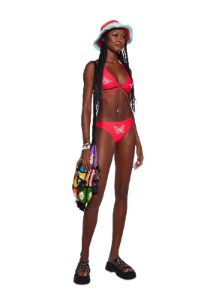 Y2K Strappy Bikini Top sold by Dolls Kill