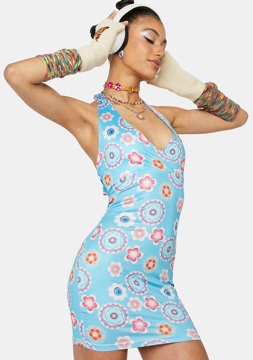 Tag Me Later Halter Dress sold by Dolls Kill product image thumbnail 2