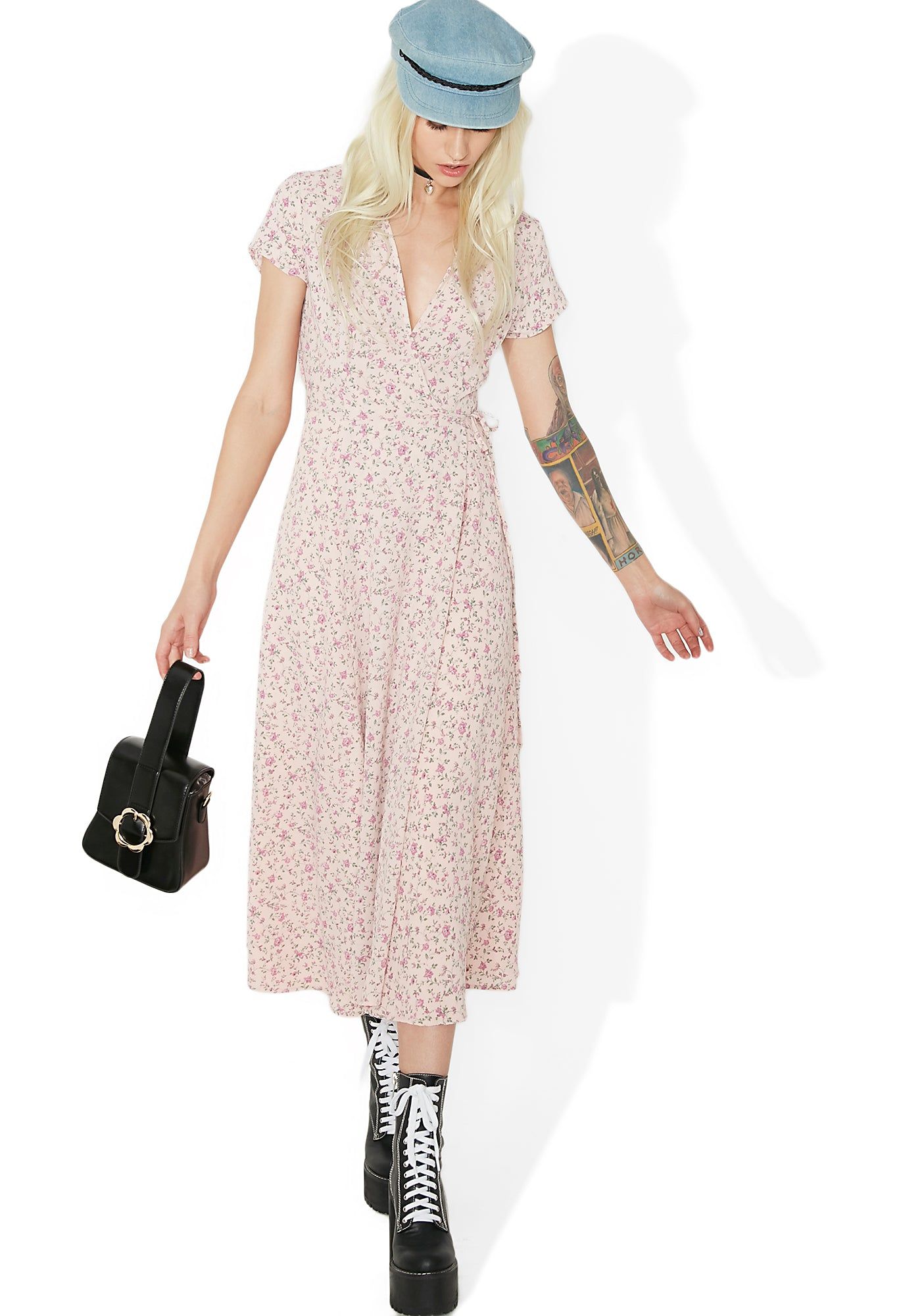 Summa Breeze Floral Dress sold by Dolls Kill