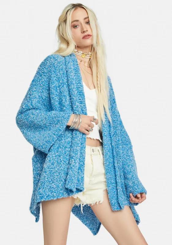 BFF Boucle Cardigan sold by Dolls Kill