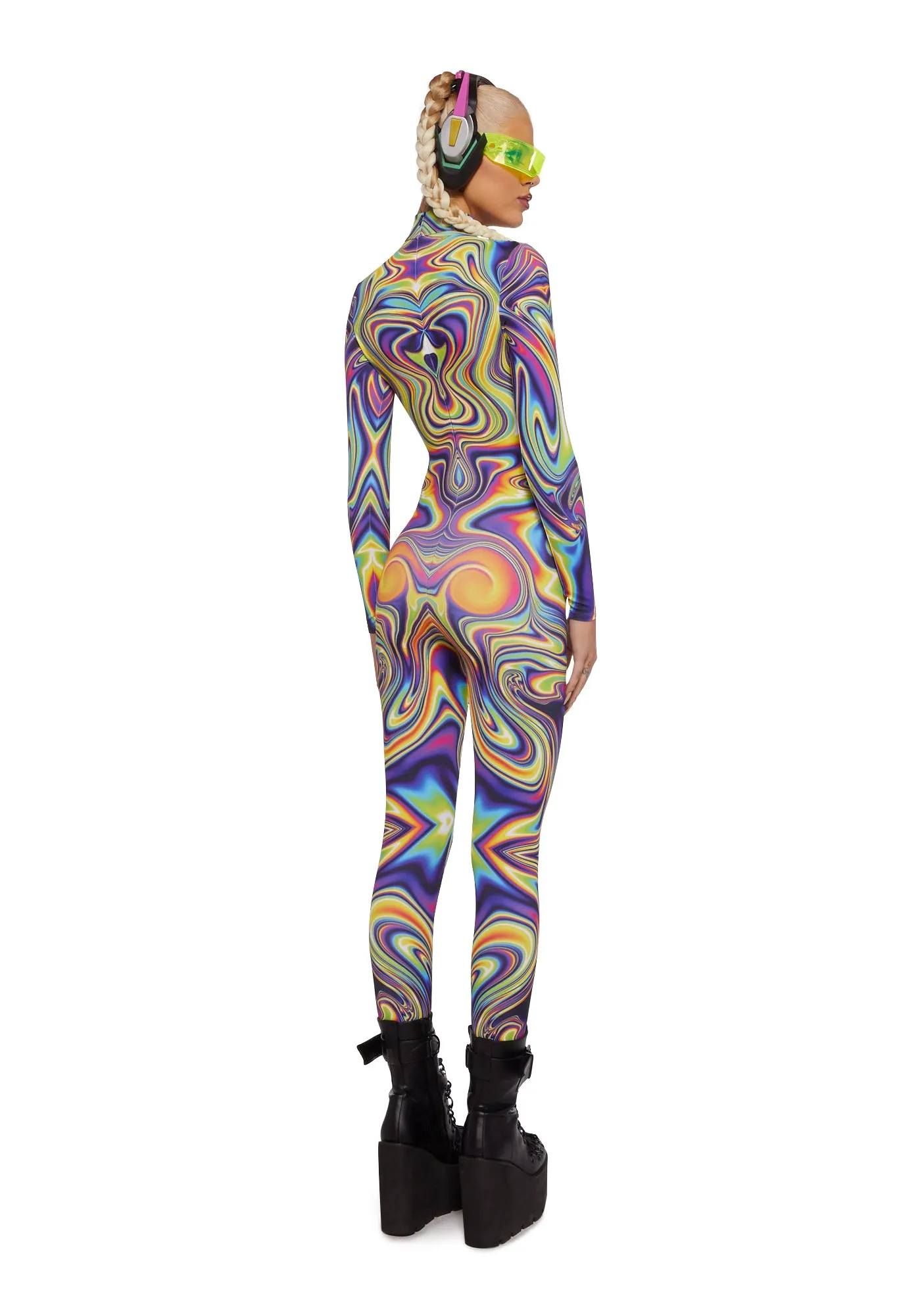 Jaded Liquid Jumpsuit sold by Dolls Kill product image thumbnail 4
