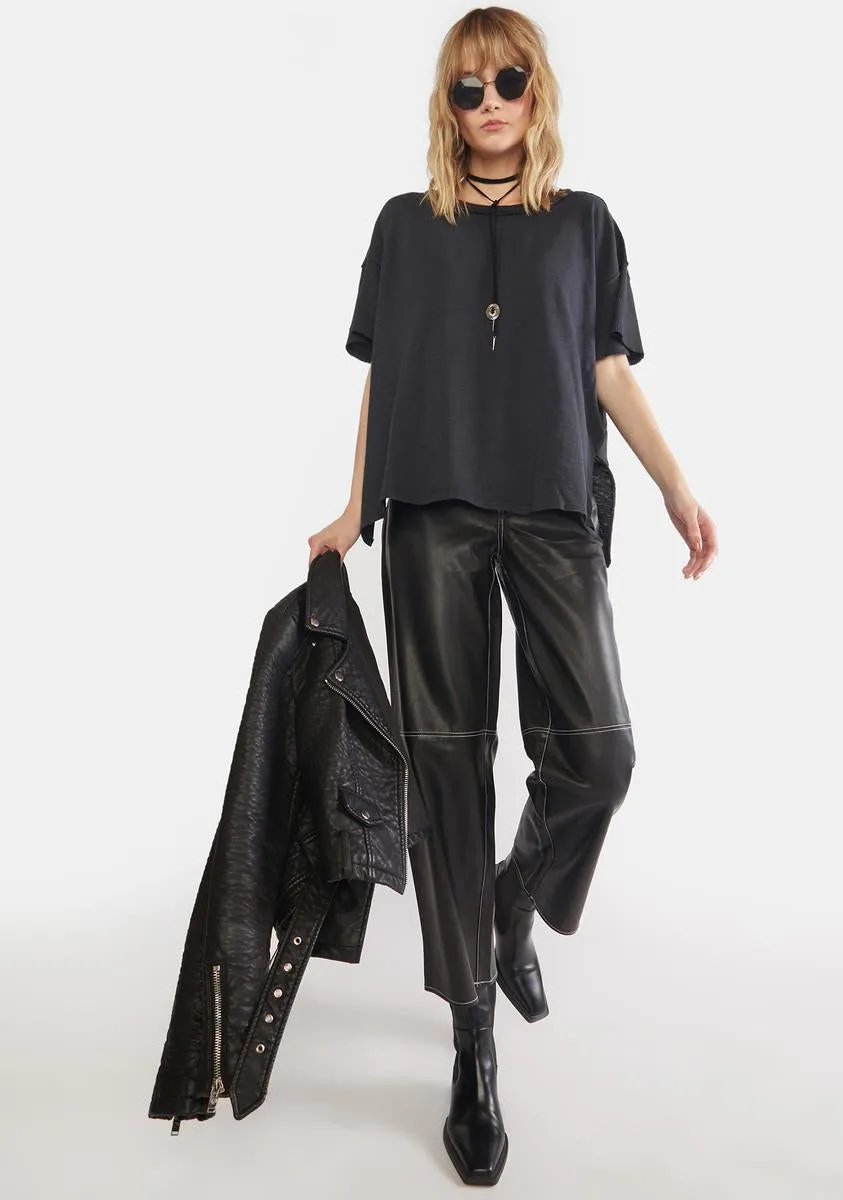 Black Peace It Up Tee sold by Dolls Kill product image thumbnail 3