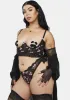 Plus Not So Shy Lingerie Set sold by Dolls Kill