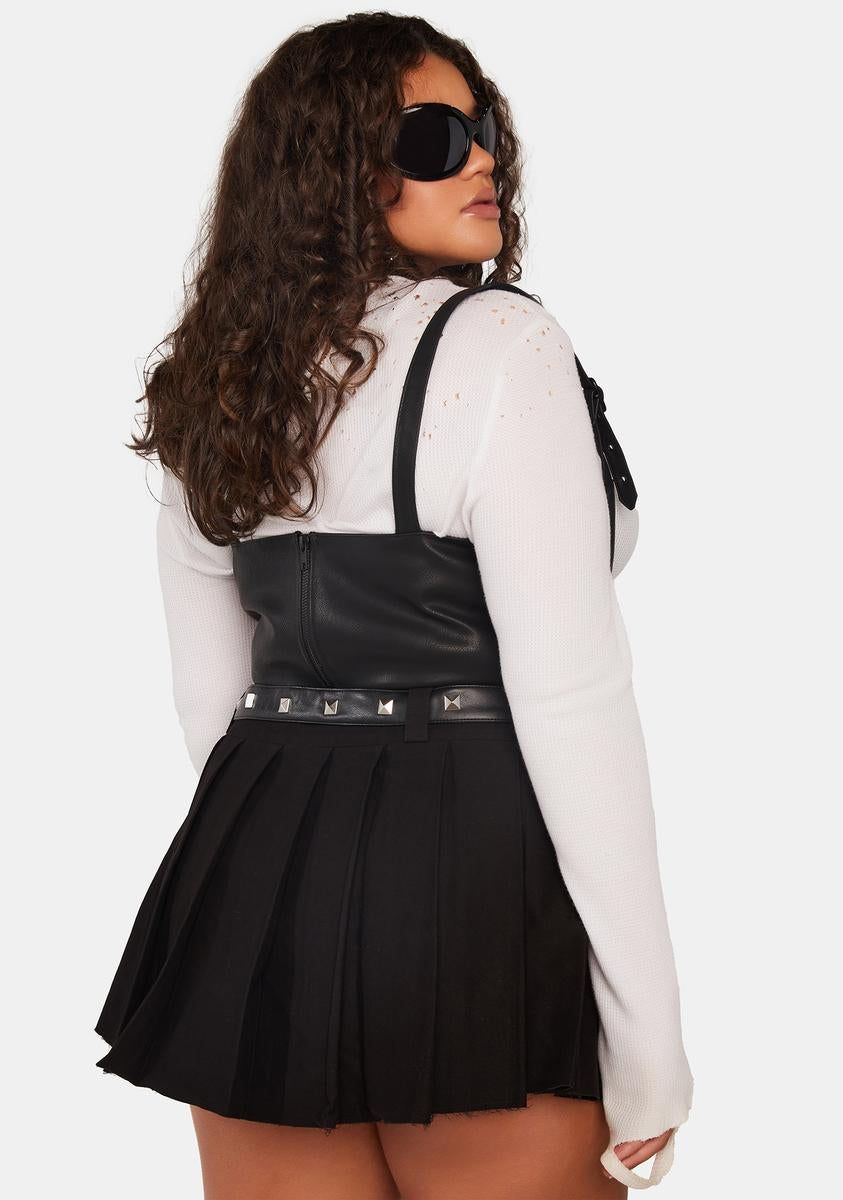 Plus The Potential Micro Mini Skirt sold by Dolls Kill product image thumbnail 4