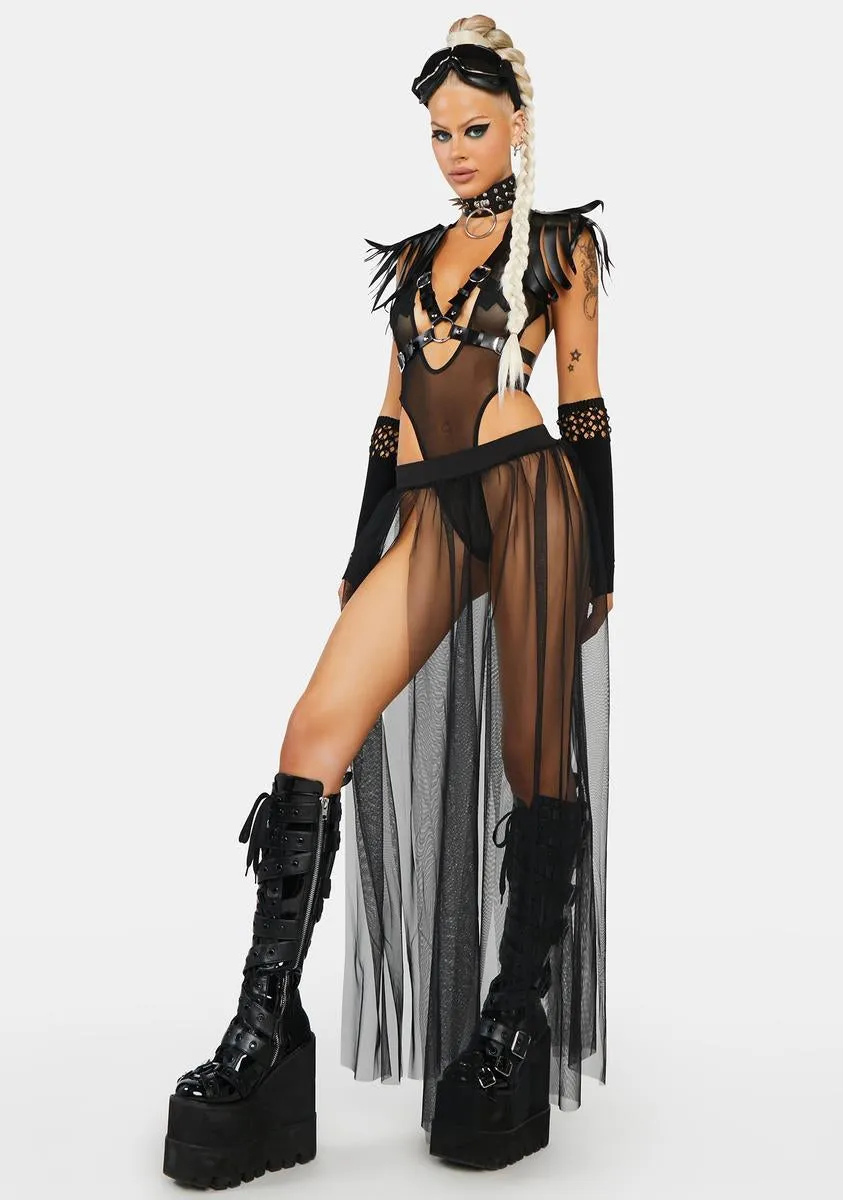 Naughty For You Maxi Skirt sold by Dolls Kill product image thumbnail 2