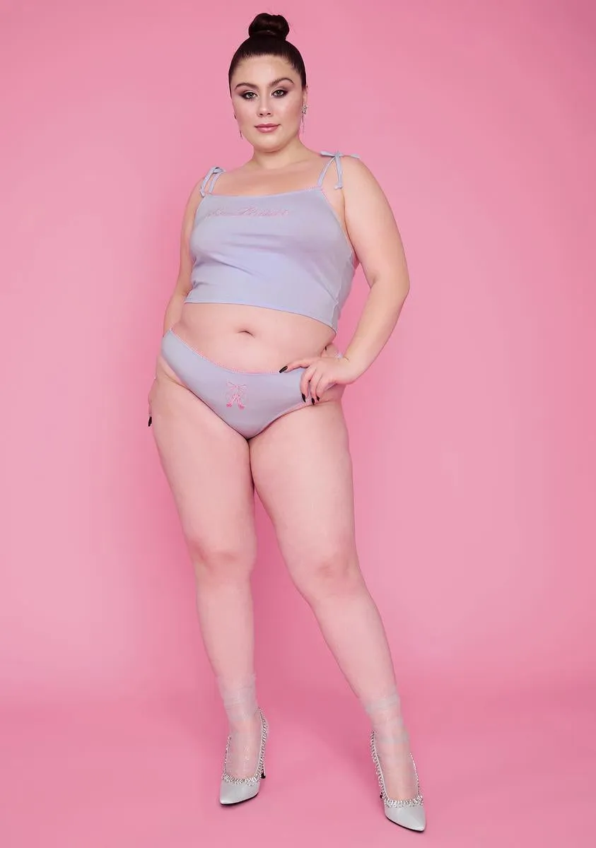 Plus Tiering Up Embroidered Lounge Set sold by Dolls Kill product image thumbnail 3