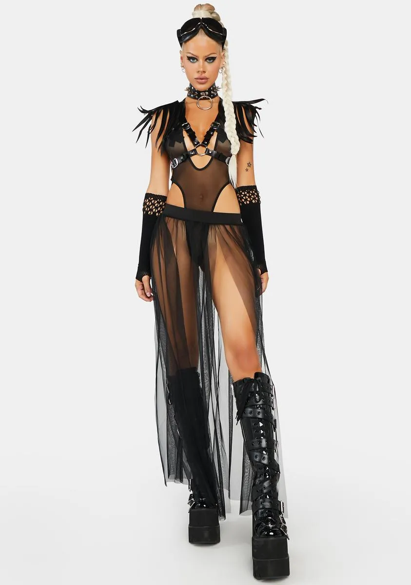 Naughty For You Maxi Skirt sold by Dolls Kill product image thumbnail 3