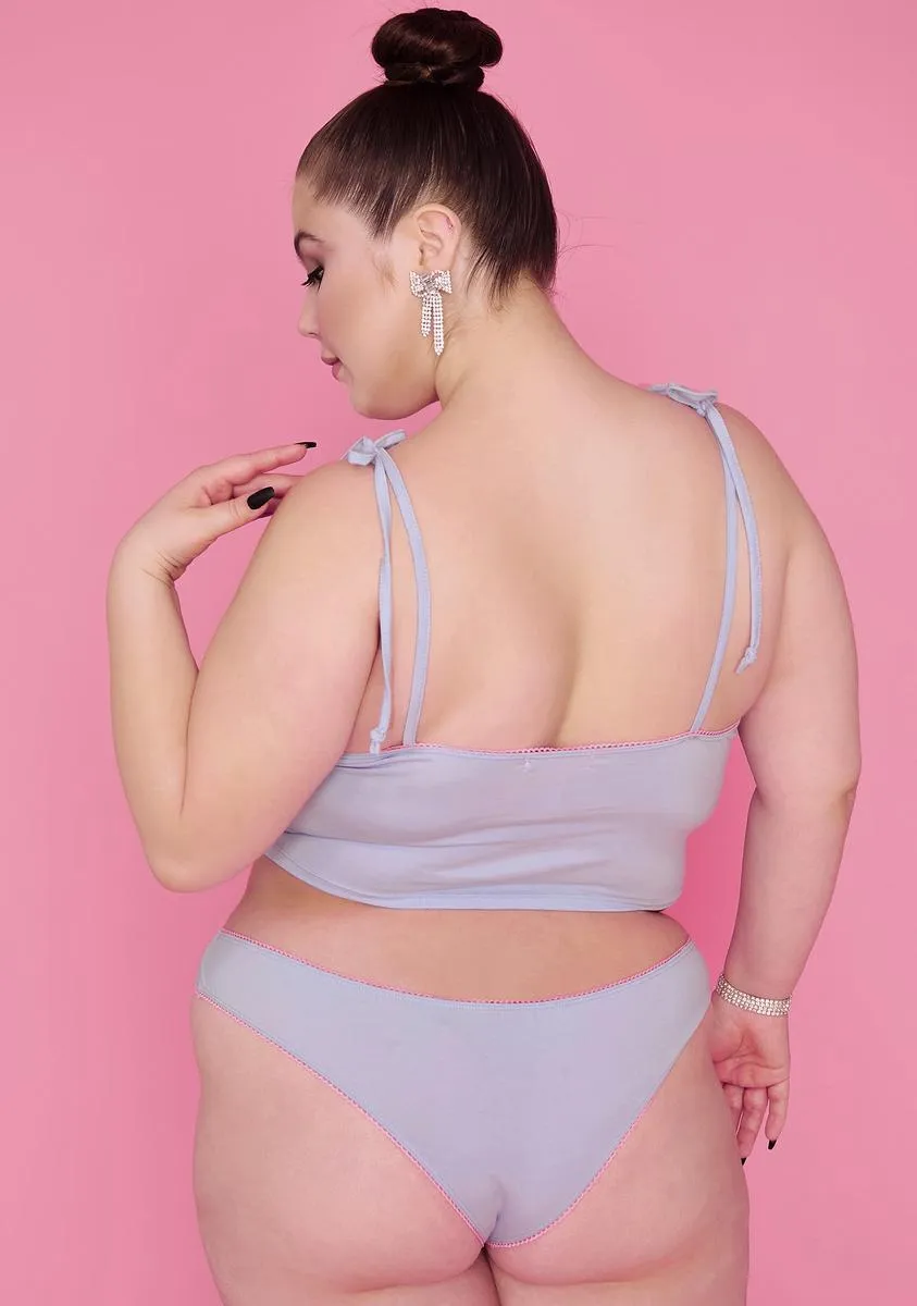 Plus Tiering Up Embroidered Lounge Set sold by Dolls Kill product image thumbnail 4