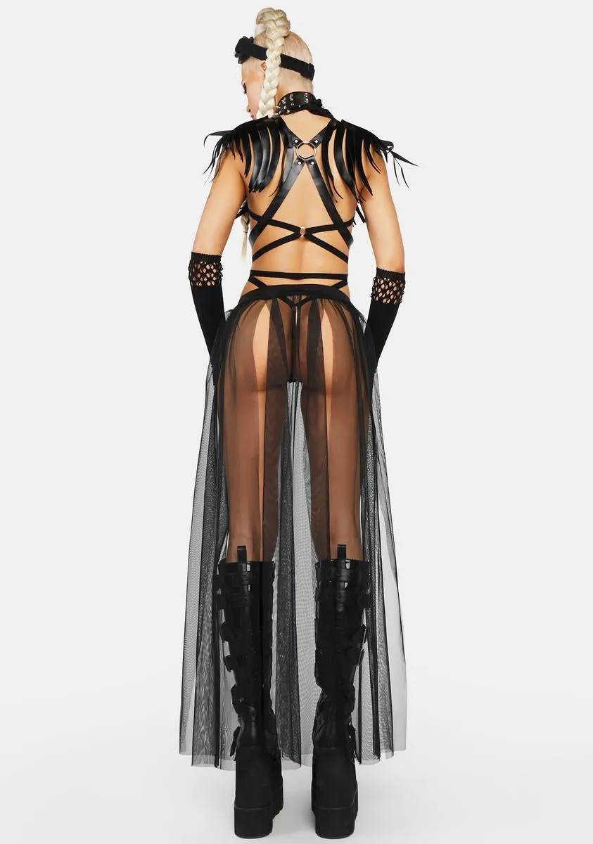 Naughty For You Maxi Skirt sold by Dolls Kill product image thumbnail 4