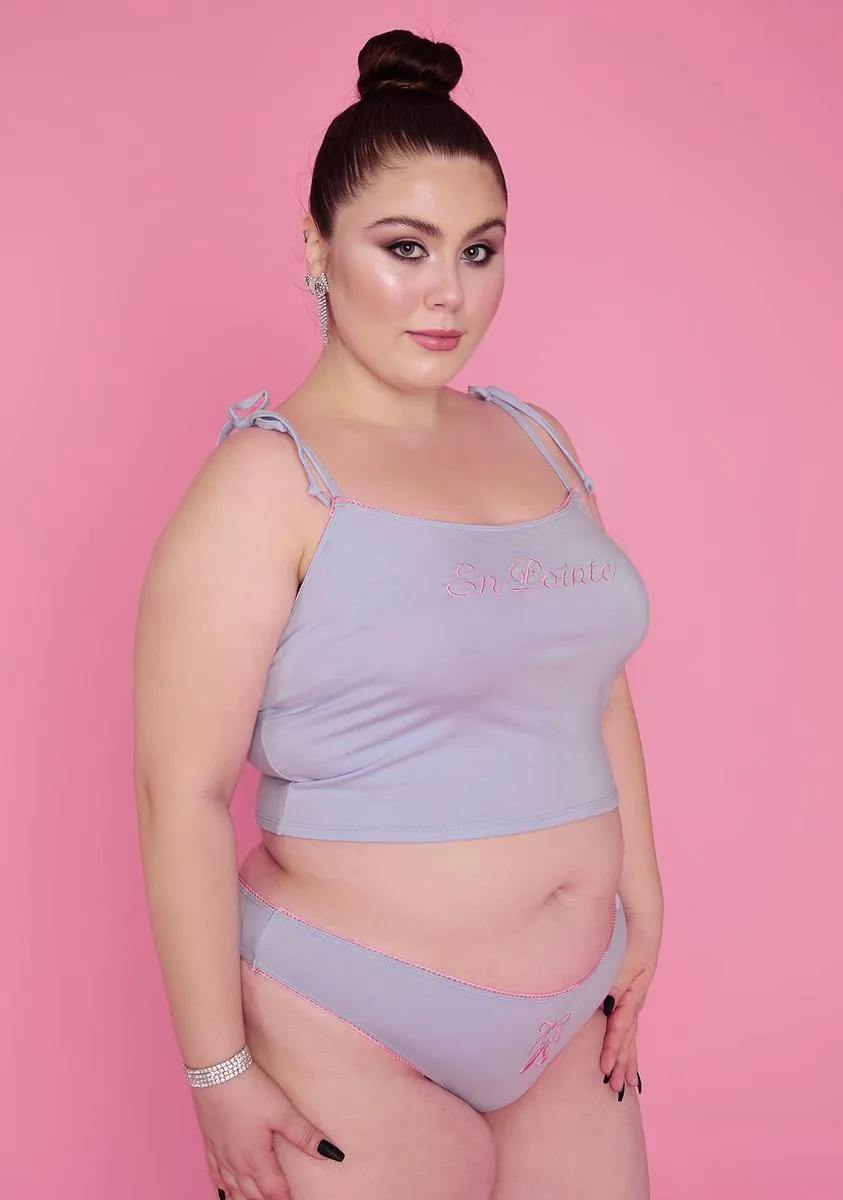 Plus Tiering Up Embroidered Lounge Set sold by Dolls Kill product image thumbnail 2