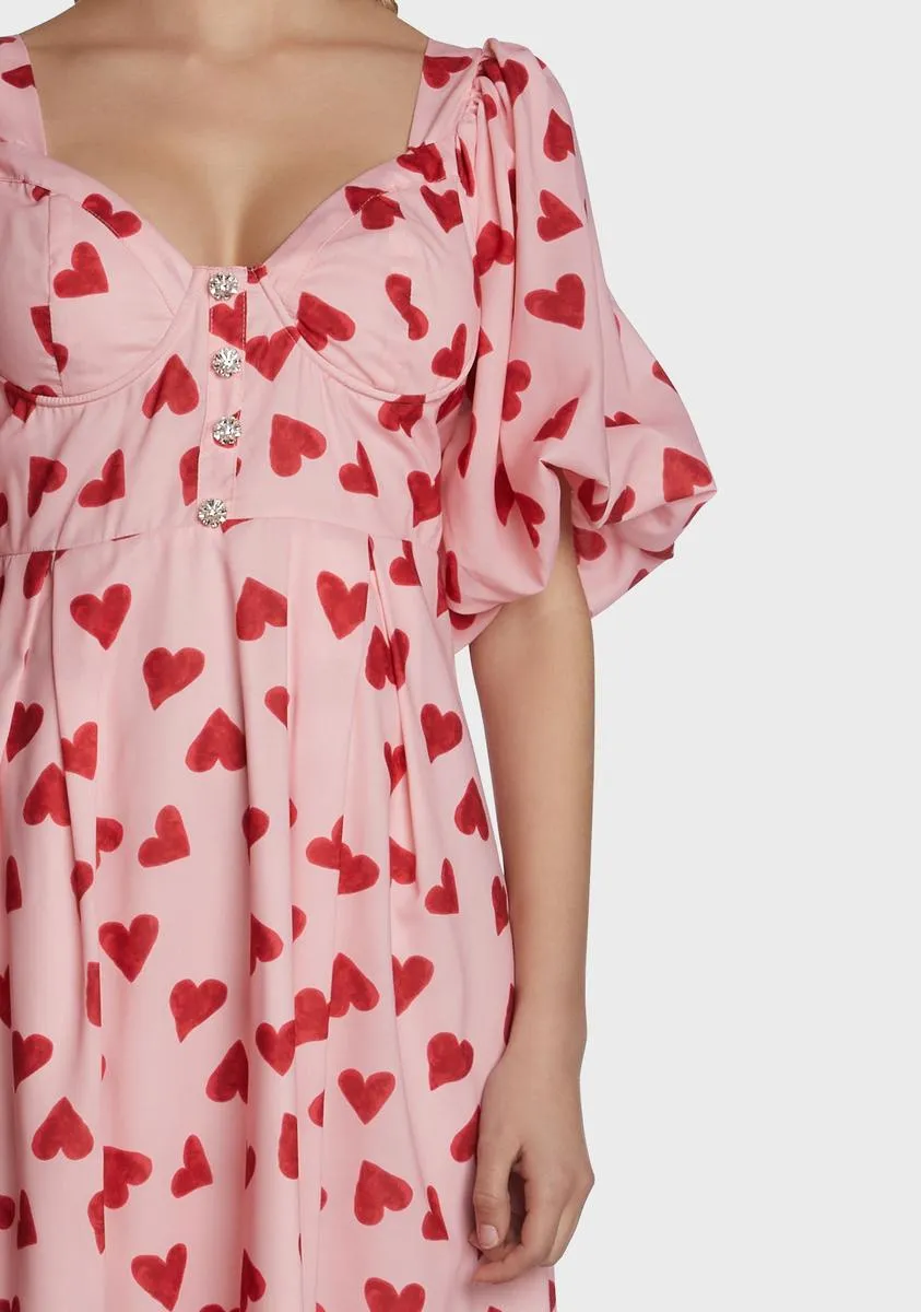 Cherish Print Midi Dress sold by Dolls Kill product image thumbnail 2