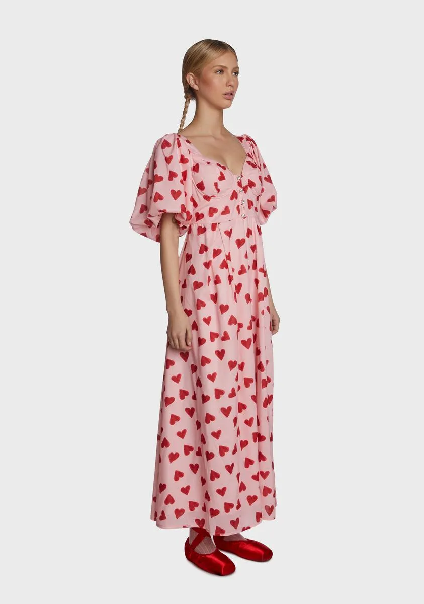 Cherish Print Midi Dress sold by Dolls Kill product image thumbnail 3